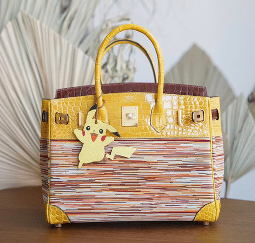 Hermes Niloticus Crocodile  Vibrato Leather BIRKIN 25CM Multiple color II