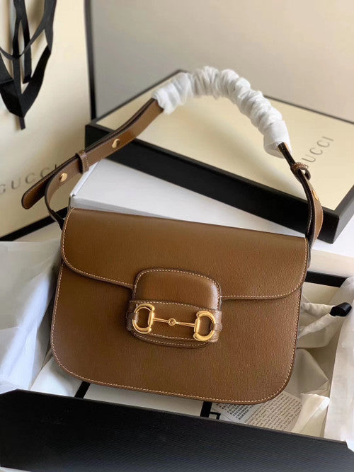 Gucci 1955 Horsebit shoulder bag Brown
