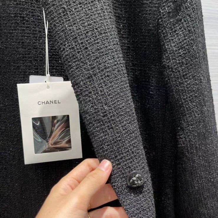 Chanel Iridescent Cotton Tweed Jacket