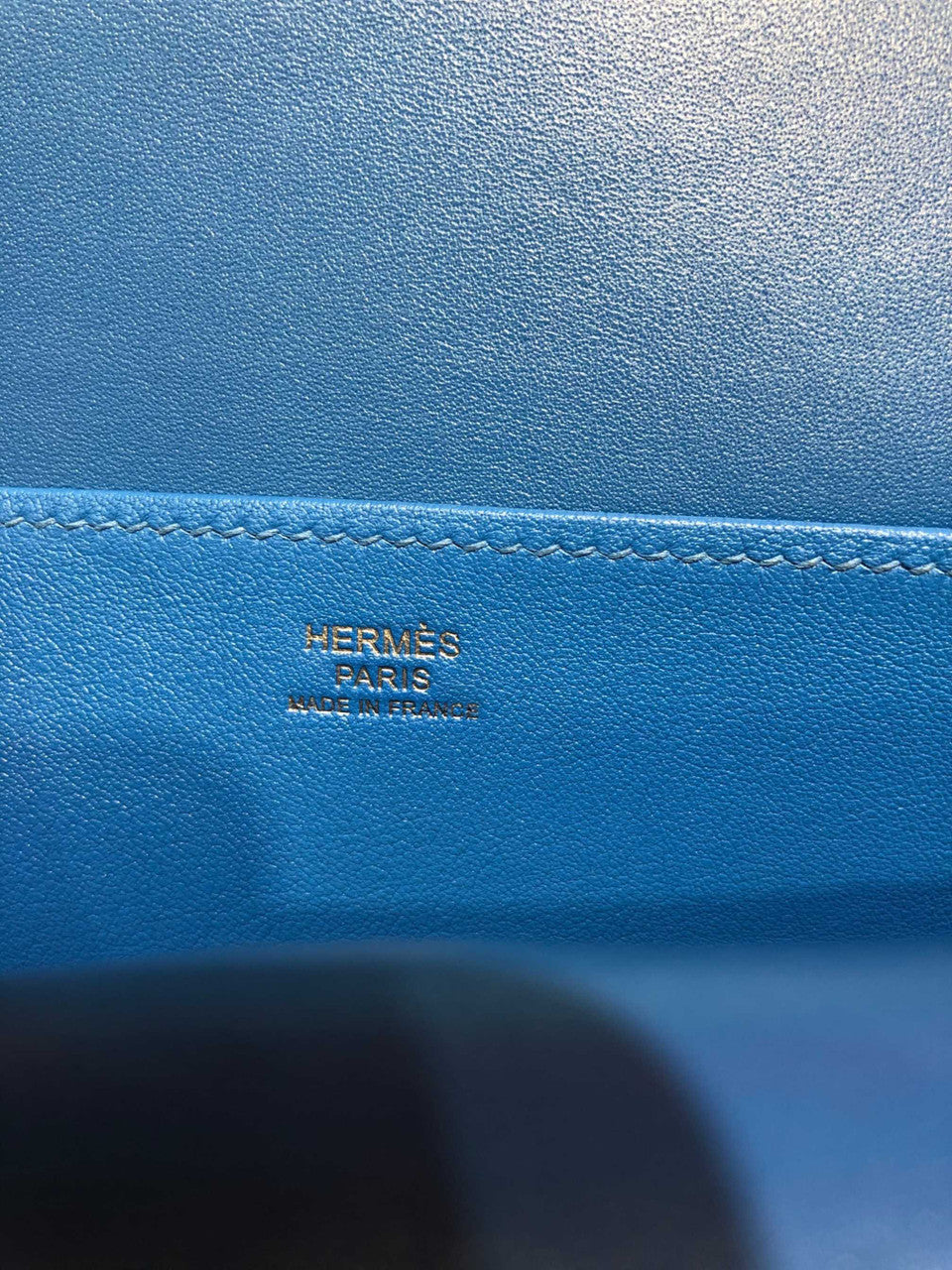 Hermes  Blue Hydra Halzan mini bag
