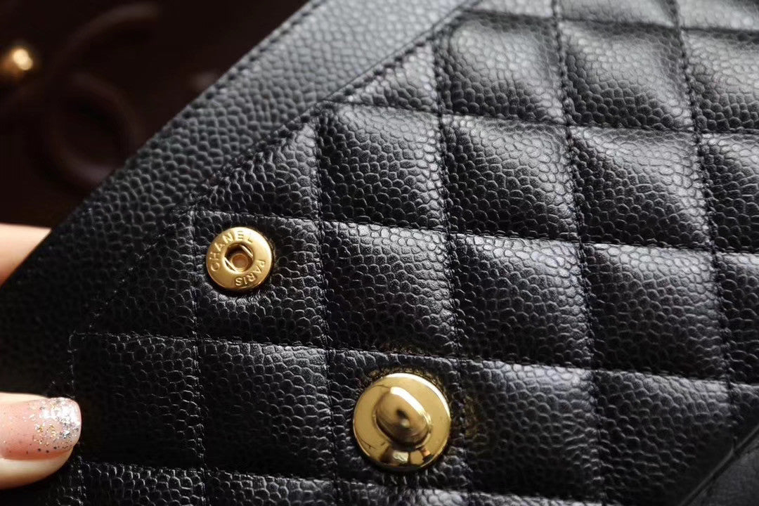 CHANEL Double Flap CC Shoulder Bag