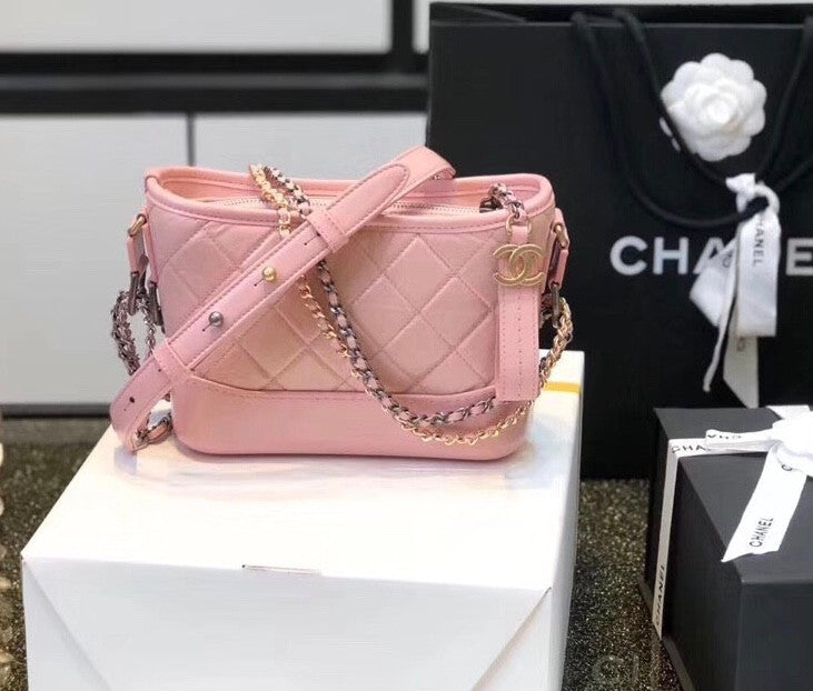 CHANEL'S GABRIELLE Small Hobo Bag Pink