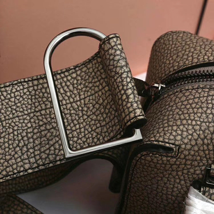 Delvaux Limited Edition Cool Box Mini Studs Brown