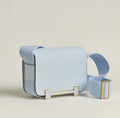 Hermès Geta Bleu Brumé  Chevre Gold Hardware