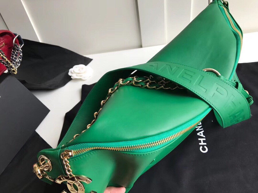 Chanel x Pharrell Bum Bag Green