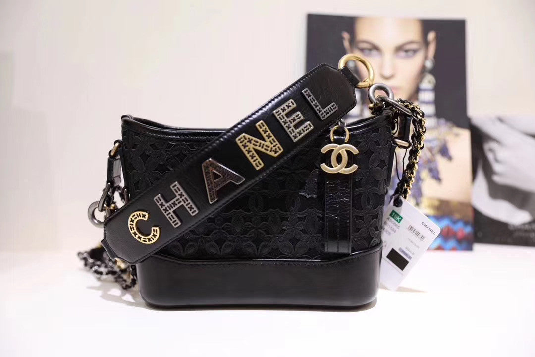 Chanel CHANEL'S GABRIELLE Small Hobo Bag AS0865 Black