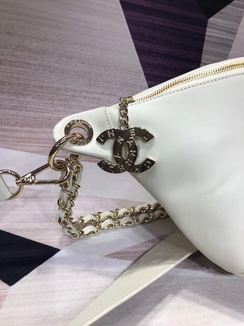 Chanel x Pharrell Bum Bag White