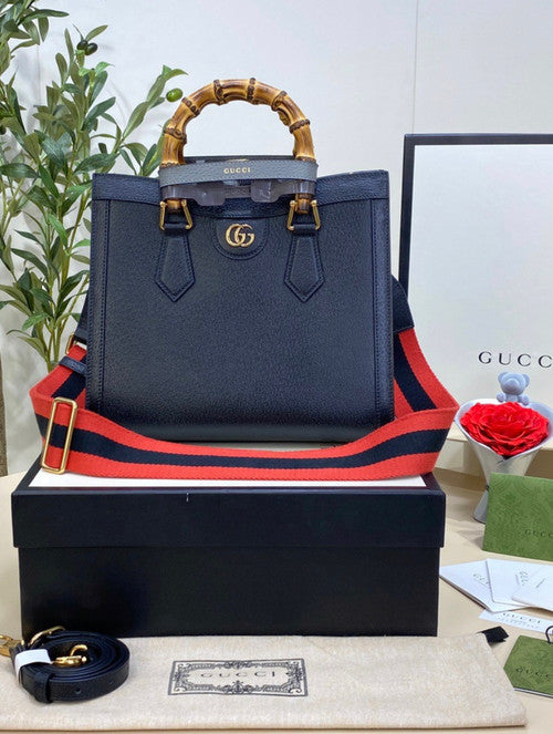 Gucci Diana small tote bag Black