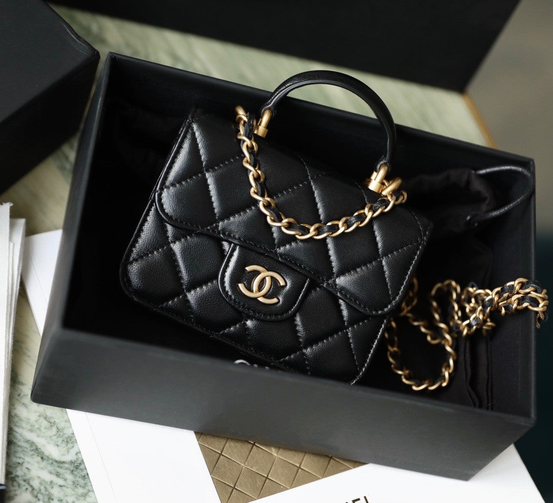 Chanel FLAP COIN PURSE WITH CHAIN