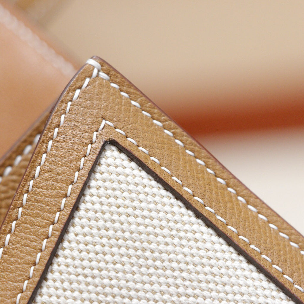Hermès Constance Gold Toile Gold GHW