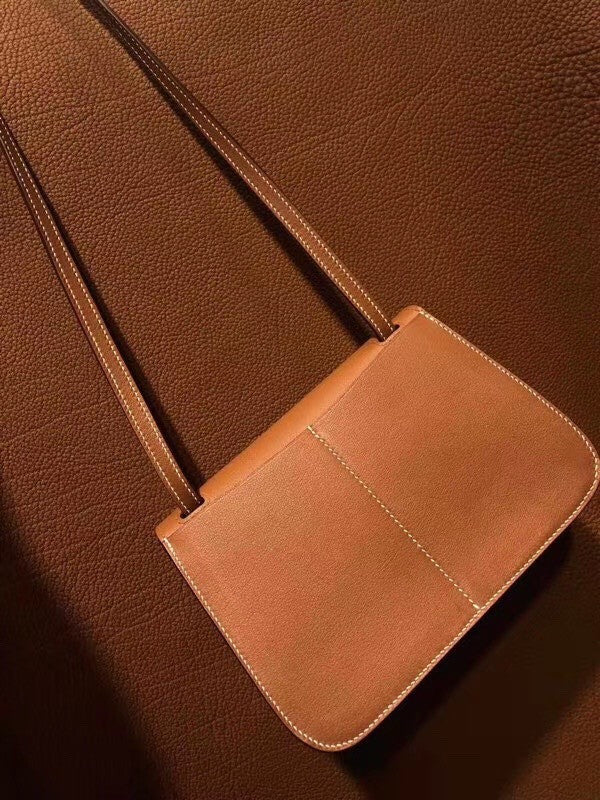 Hermes Gold Halzan mini bag