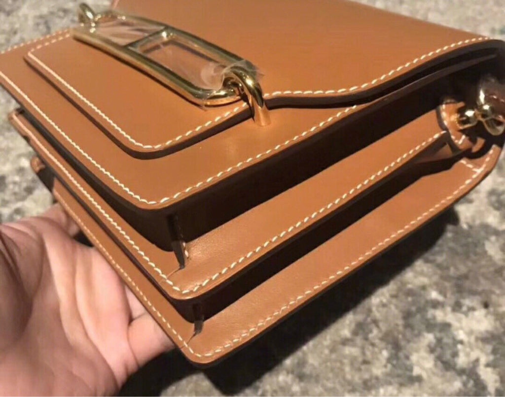 Hermes Barenia Leather Gold Roulis Bag