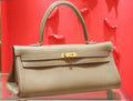HERMÈS  Shoulder Kelly Etoupe