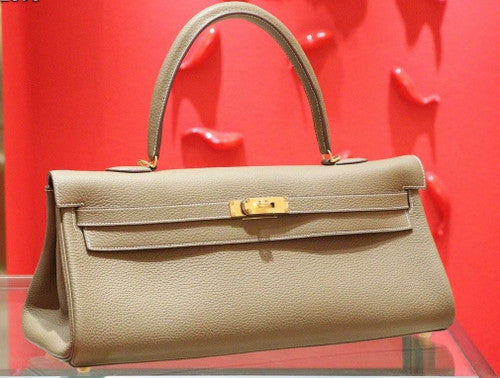 HERMÈS  Shoulder Kelly Etoupe