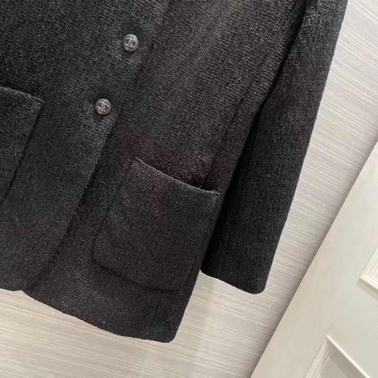 Chanel Iridescent Cotton Tweed Jacket
