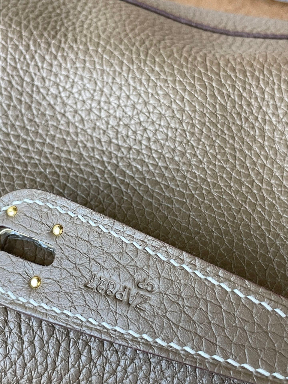 Hermes Garden Party 30 bag Etoupe