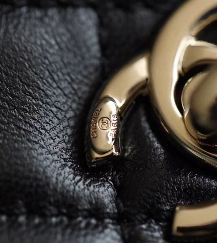 Chanel Mini Flap Bag with Rainbow Top Handle
