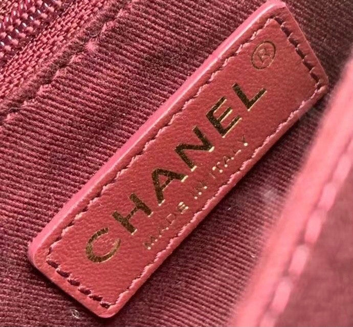 Chanel Mini Velvet Flap Bag with Top Handle and Diamond hardware