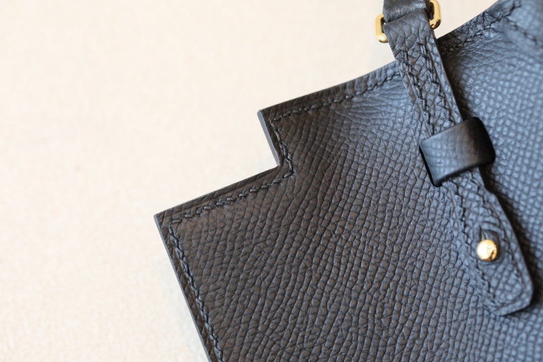 Hermes Kelly Wallet to Go Black EPSOM GHW