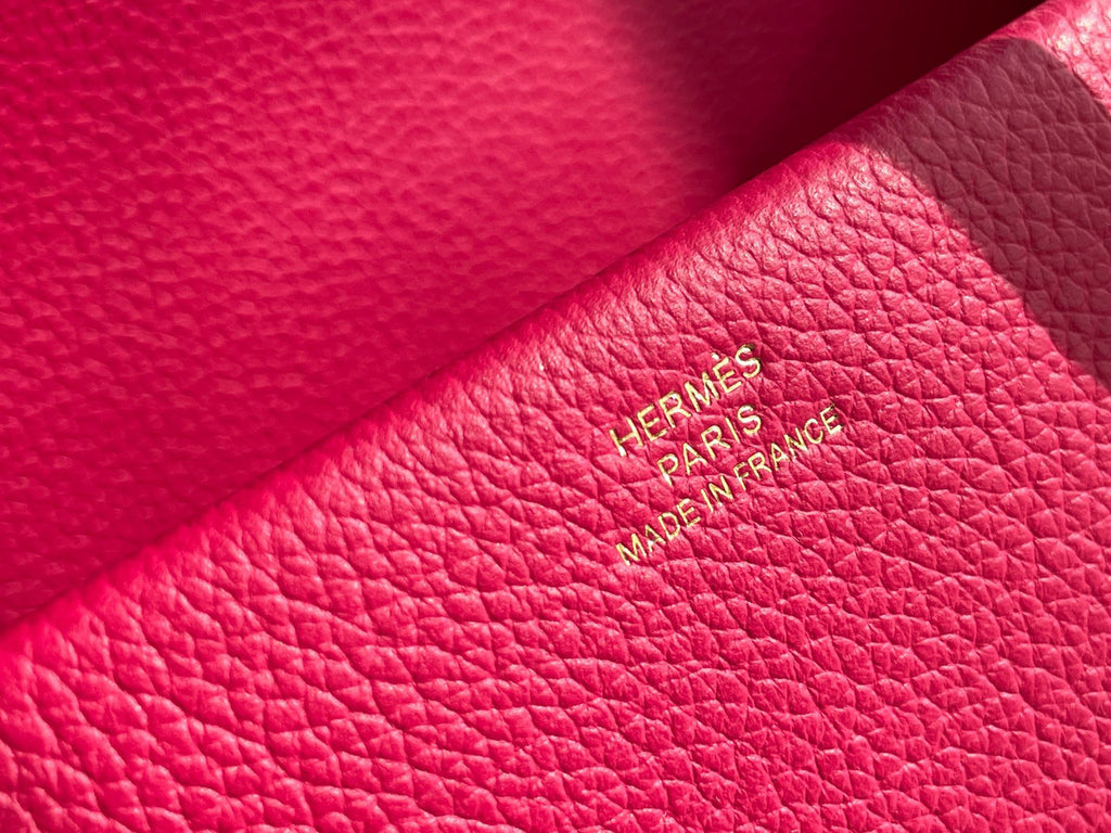 HERMES New Drag 22 Bag Red