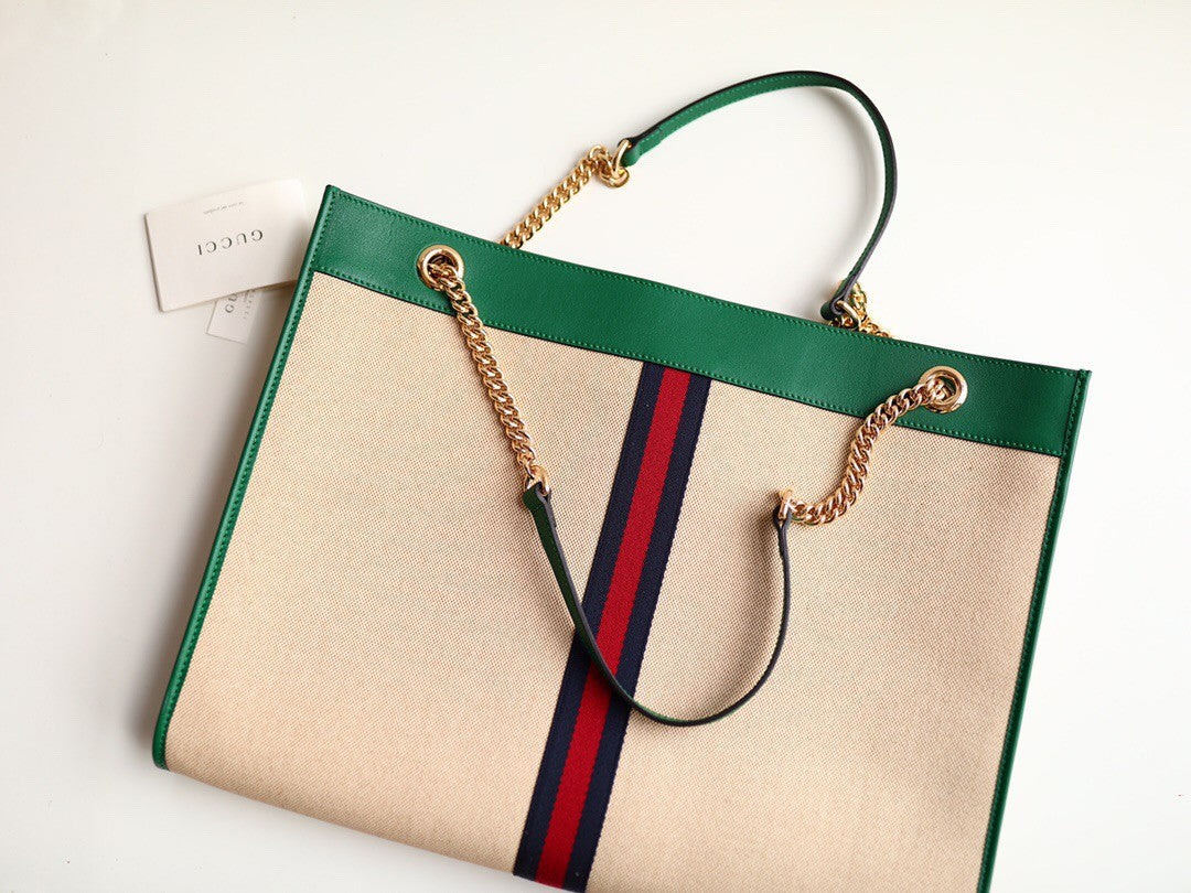 Gucci Rajah large tote Green