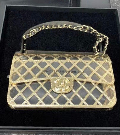Chanel Limited Edition Metal evening bag SS2021