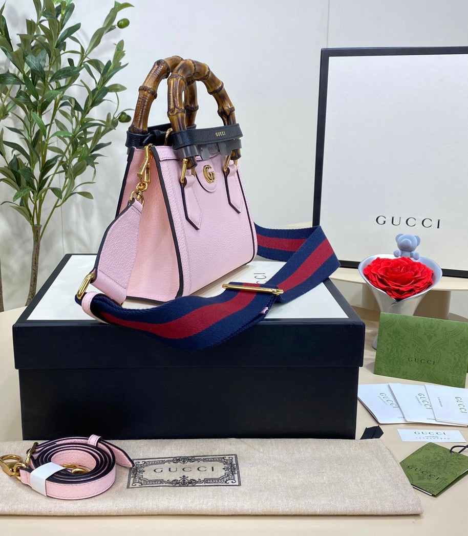 Gucci Diana Mini tote bag Pink