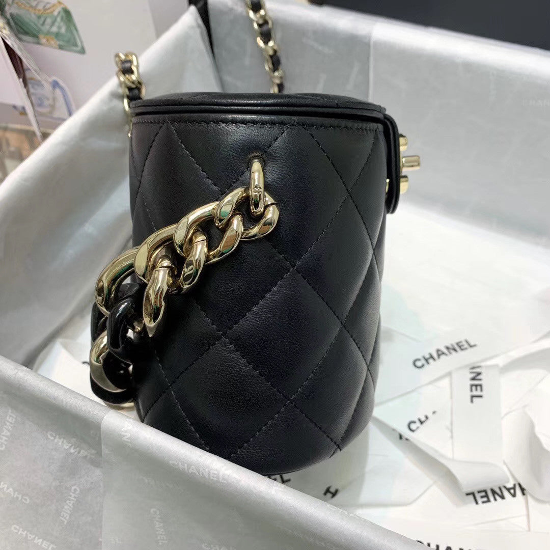 Chanel Round Vanity Case