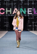 Chanel Wool Tweed Light Pink Jacket