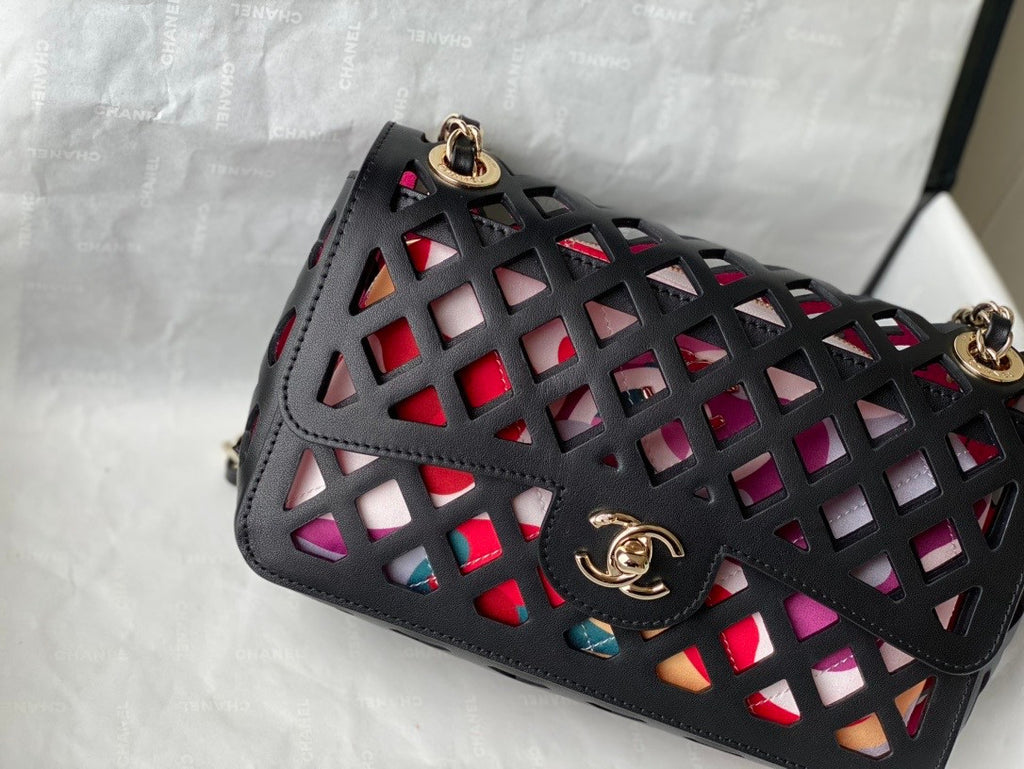 Chanel FLAP BAG AS2370 Black
