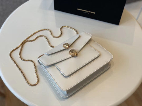ALEXANDER WANG X BVLGARI LIMITED EDITION CROSSBODY BAG WHITE