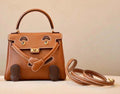 Hermes Quelle Idole Kelly Doll Bag Gold Swift Gold Hardware