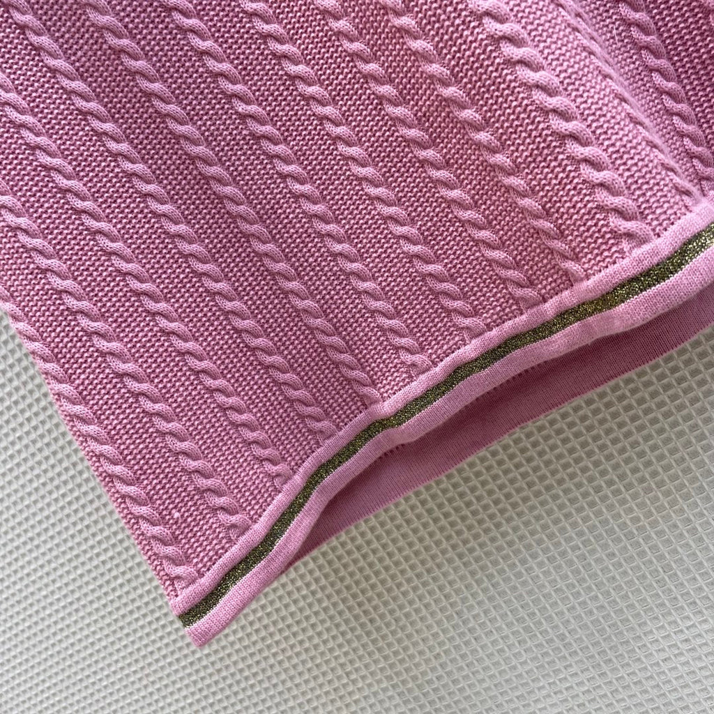 Gucci Double G chain dress Pink