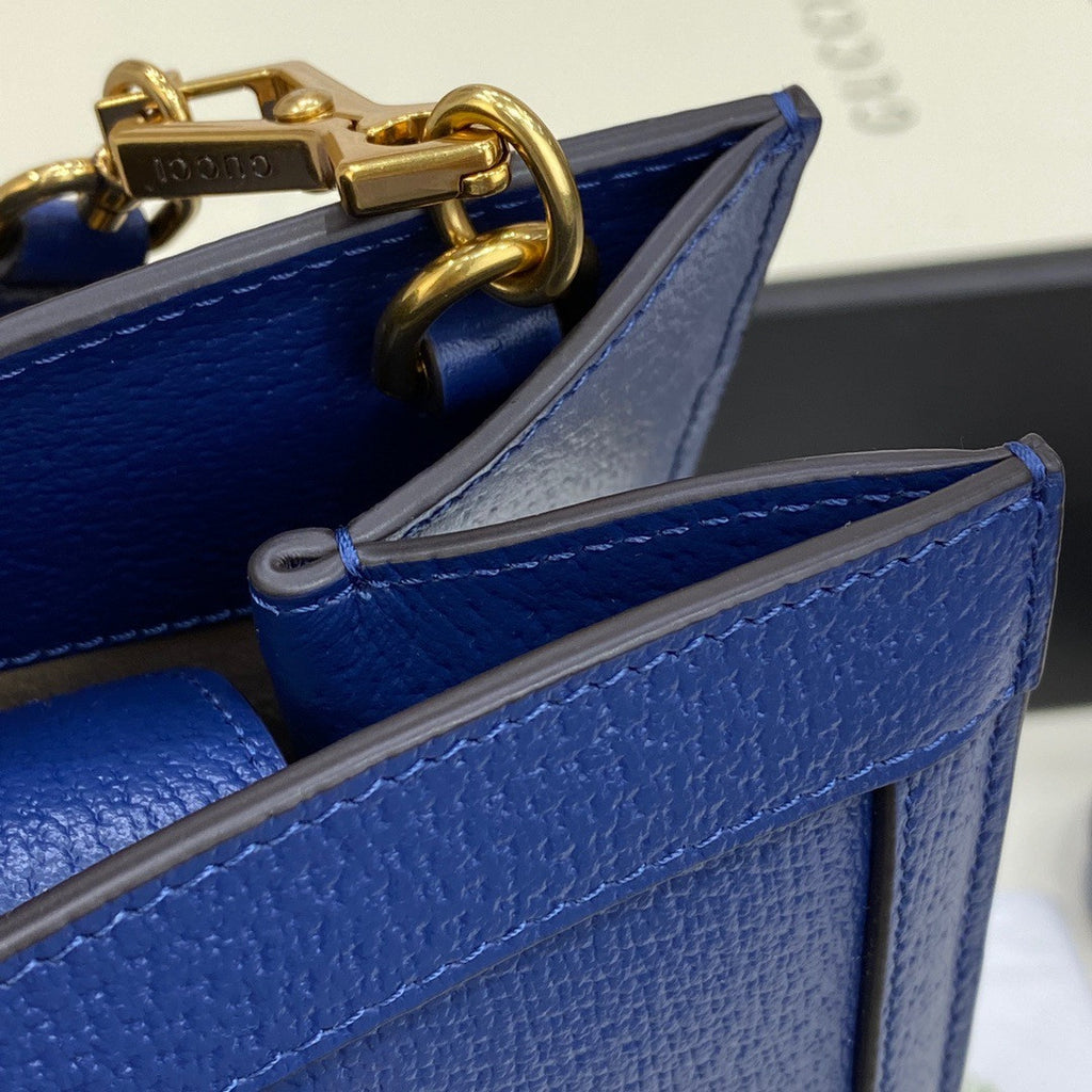 Gucci Diana small tote bag Blue