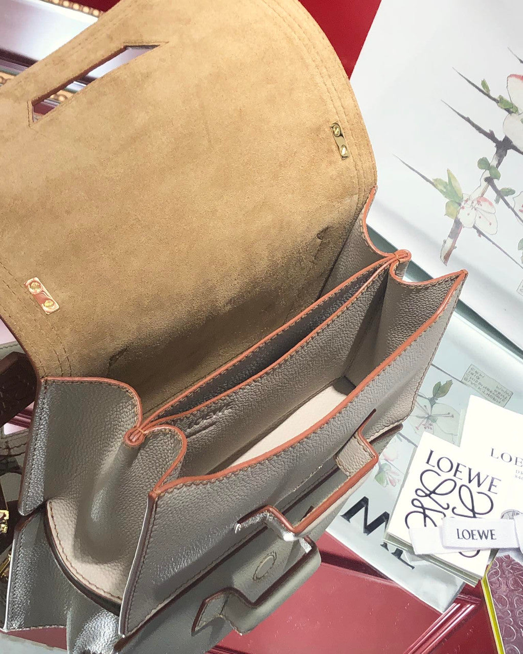 Loewe Barcelona Soft Bag Sage
