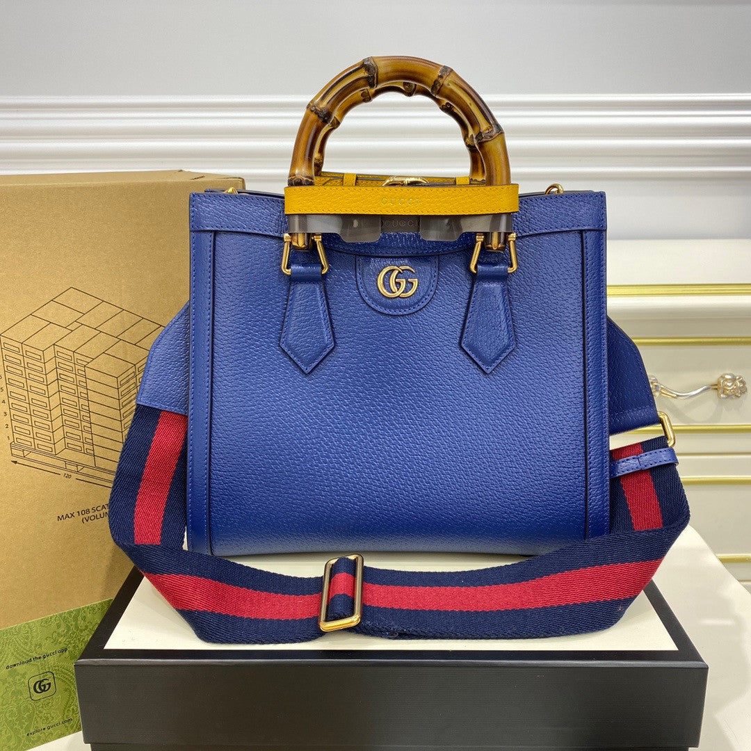 Gucci Diana small tote bag Blue