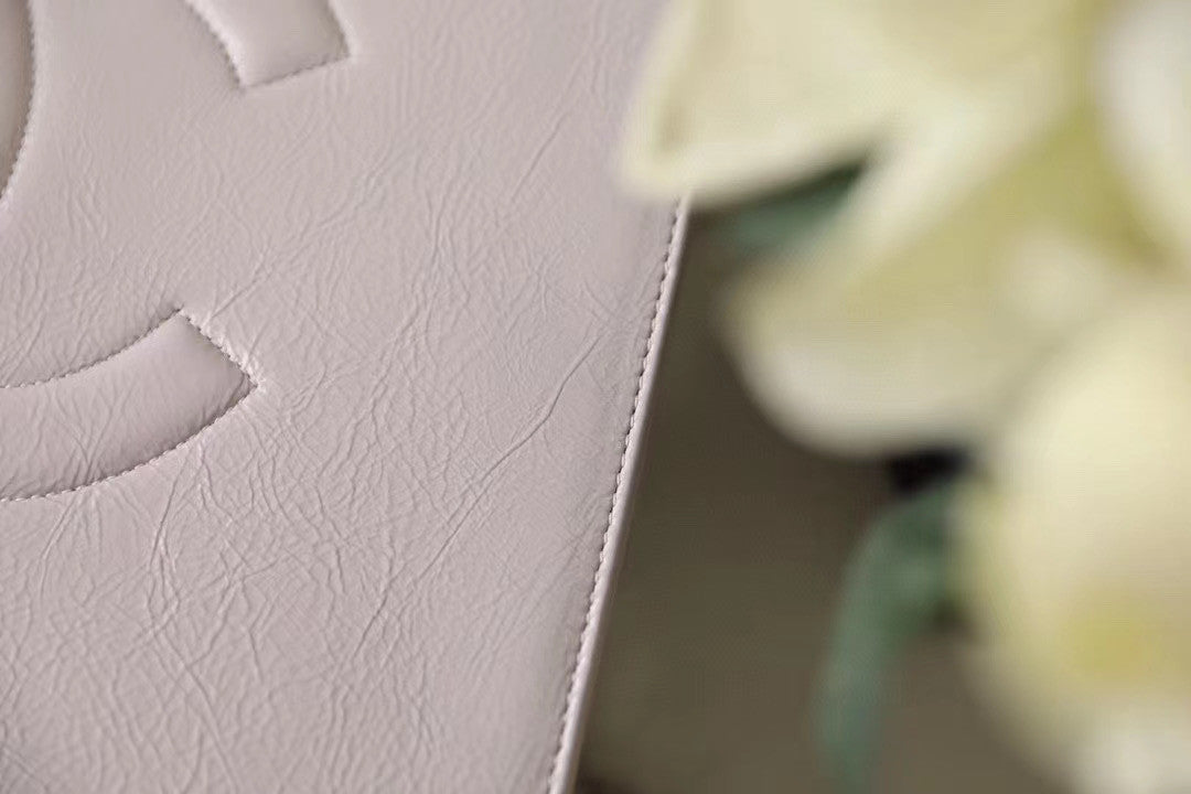 Chanel Lilac Shopping Bag AS1945