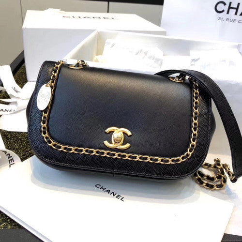 Chanel Flap Bag AS0317 Black