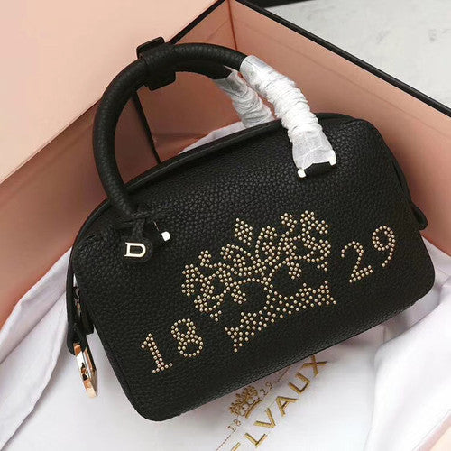 Delvaux Cool  Limited Edition Box Mini Studs Black