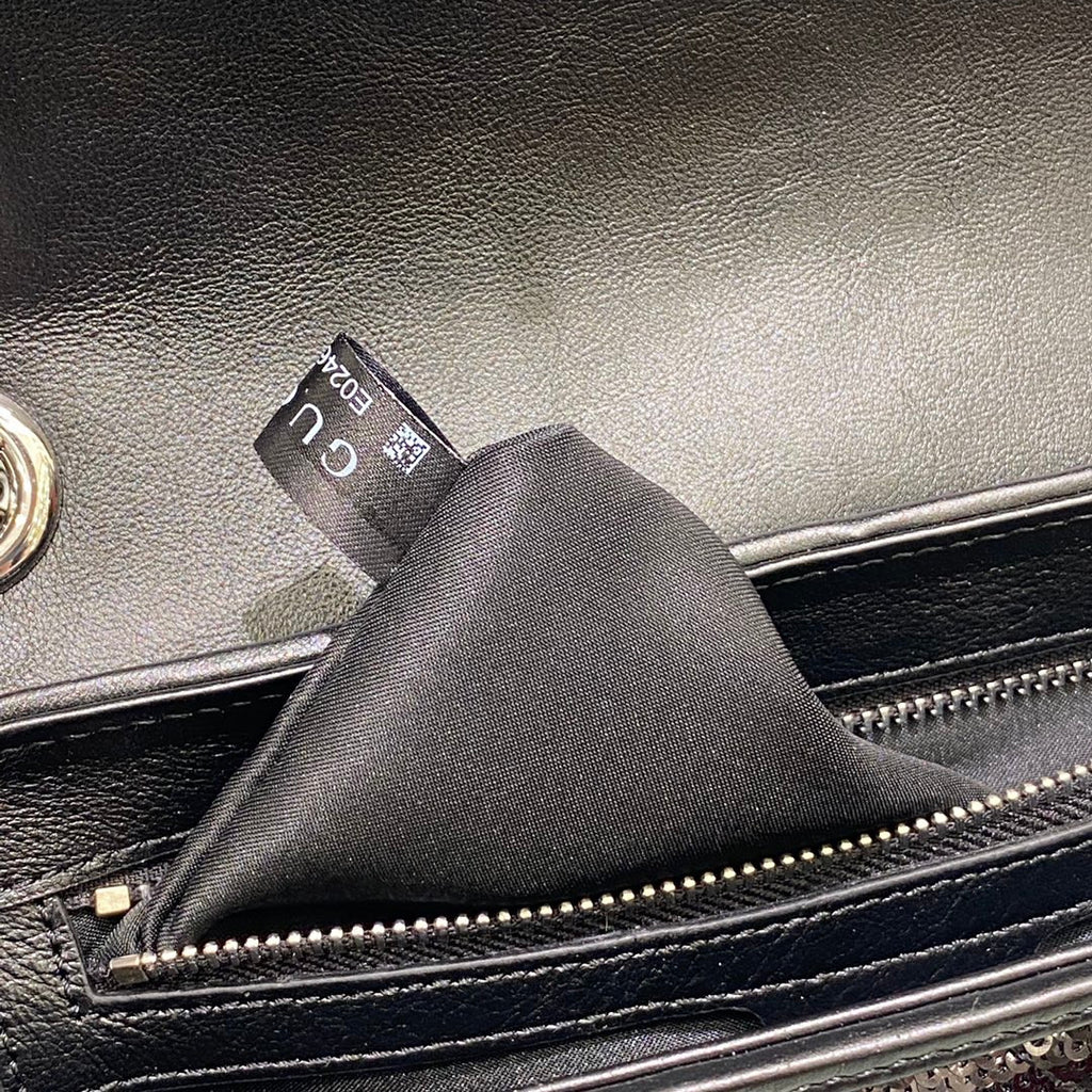 Gucci GG Marmont small sequin shoulder bag
