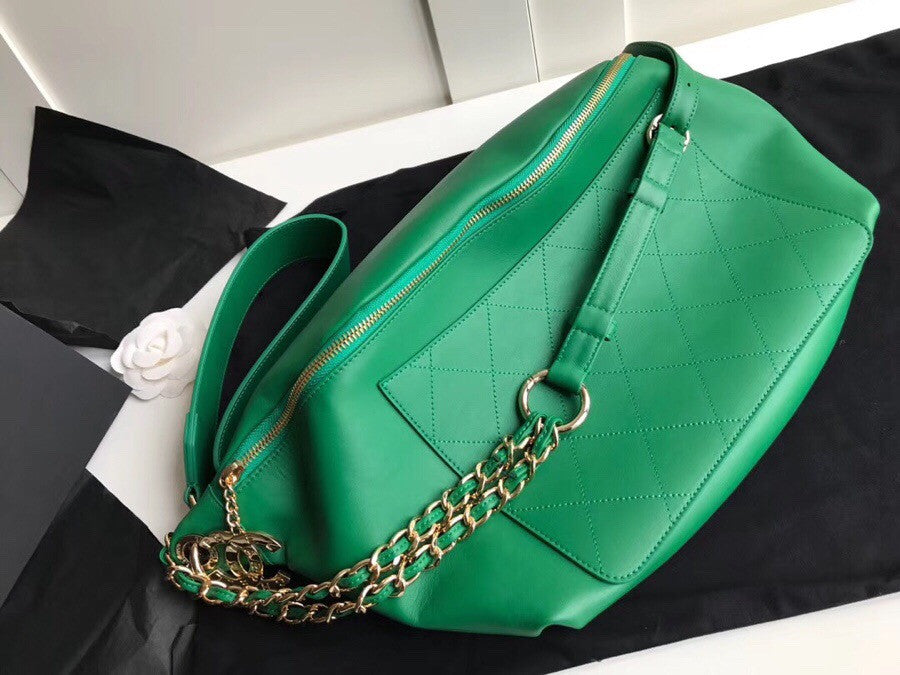 Chanel x Pharrell Bum Bag Green