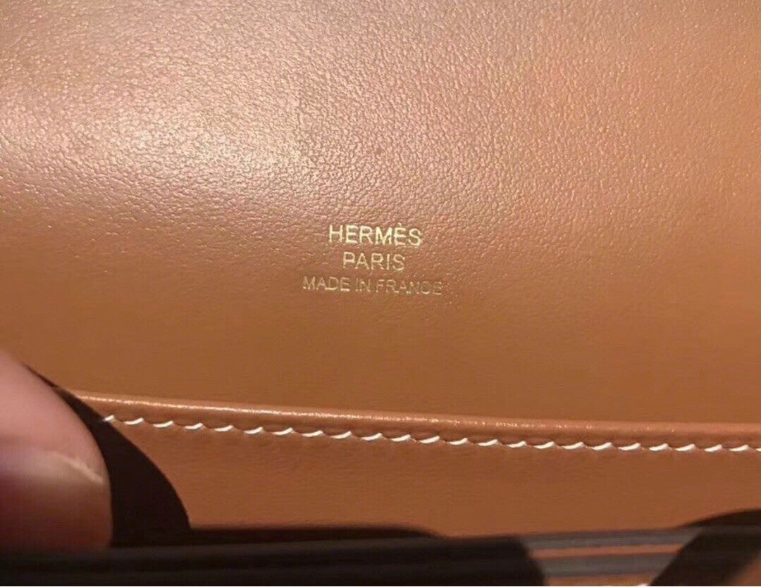 Hermes Barenia Leather Gold Roulis Bag