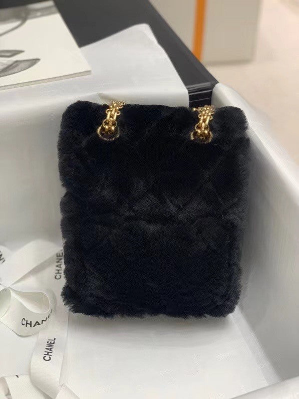 Chanel Mini 2.55 Handbag Black