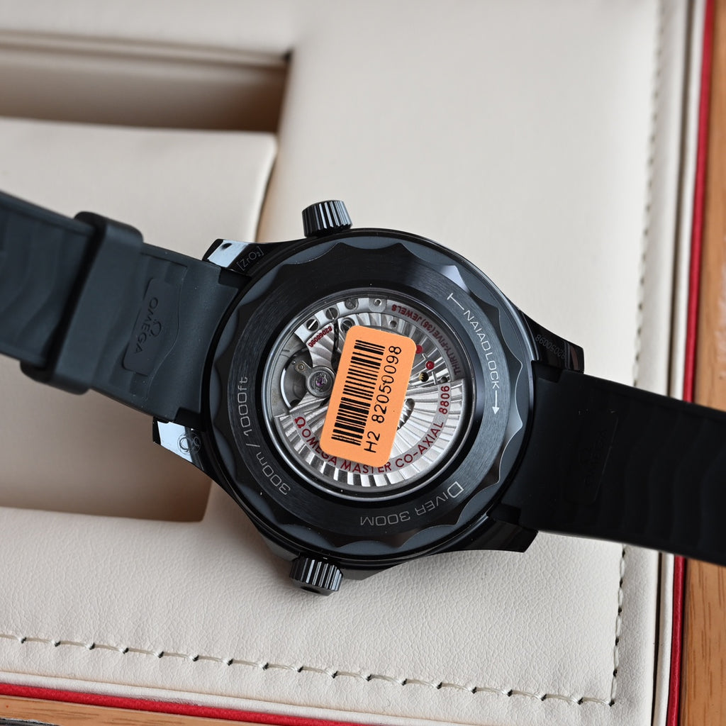 Omega Seamaster 300M Black Ceramic 43.5mm Watch Full Set