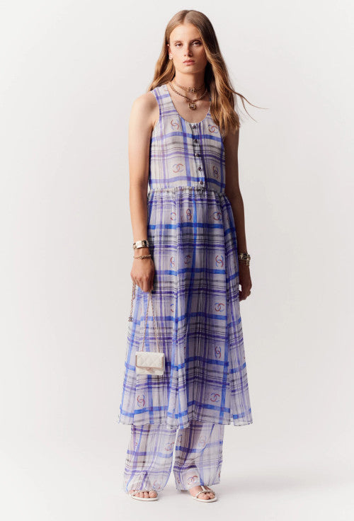 Chanel Spring-Summer 2023 Printed Silk Muslin