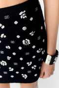 Chanel Embroidered Cashmere Skirt SS2023