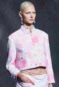 Chanel Painted Cotton Tweed Jacket 2023