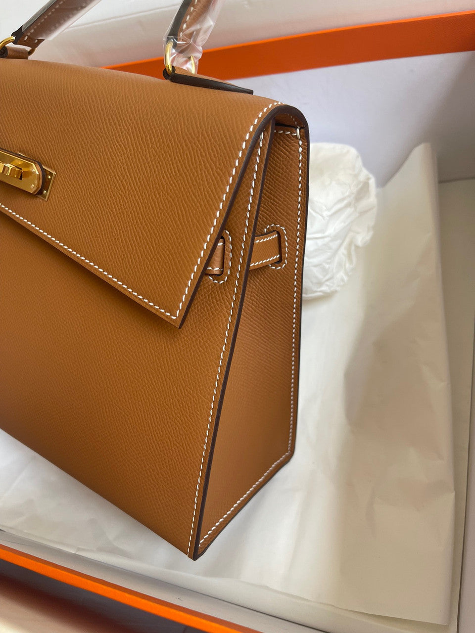 Hermes Kelly Sellier 20 en Desordre Gold