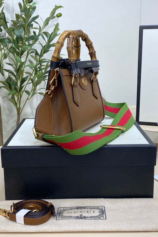 Gucci Diana Mini tote bag Brown