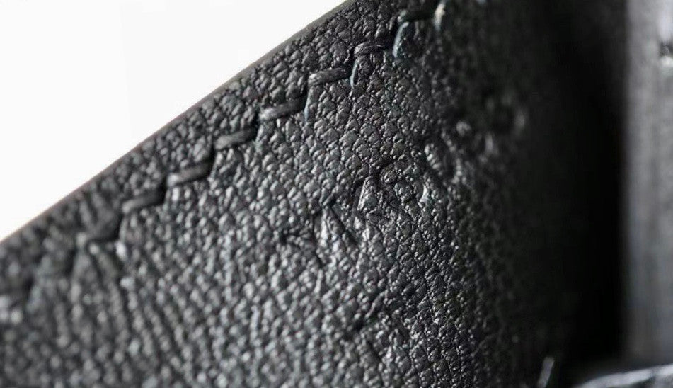 Hermes Black Birkin 30 cm Epsom Palladium Hardware 2020